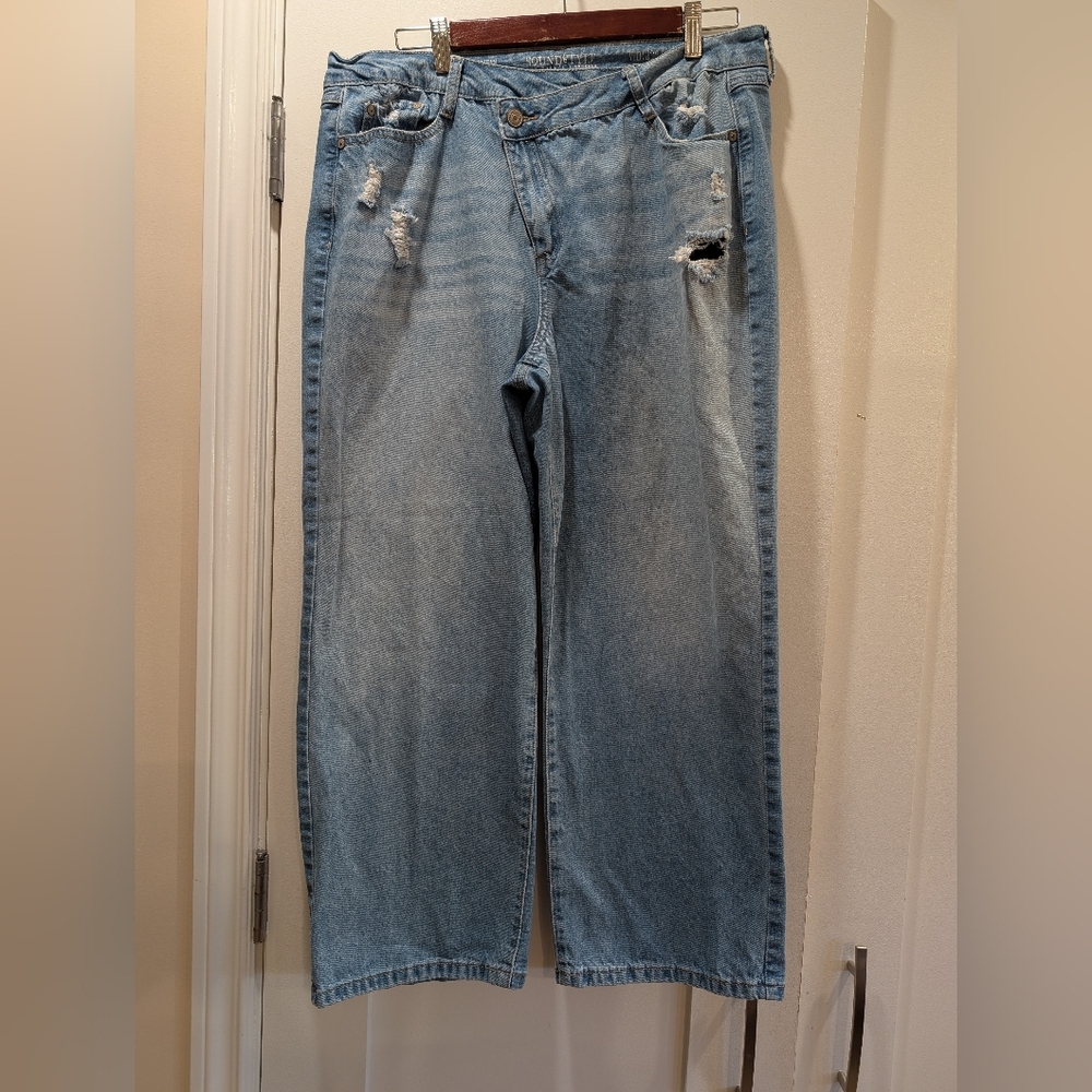 Sound/Style Fashion 90's High Rise Jeans,16